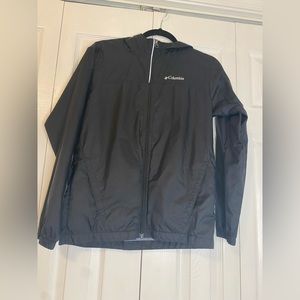Columbia Kids Black Rain Jacket